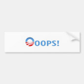 Oeps! Bumpersticker (Voorkant)