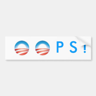 OEPS! BUMPERSTICKER