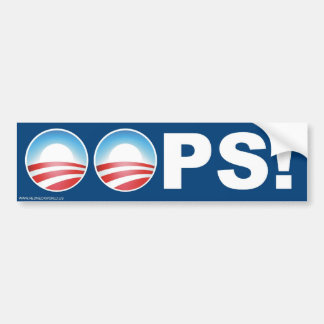 Oeps Bumpersticker