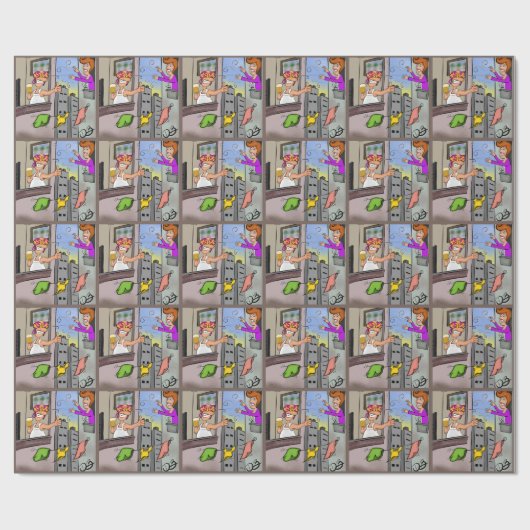 Oeps Cadeaupapier (Vlak)