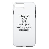 Oeps! Case-Mate iPhone Case (Achterkant)