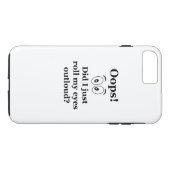 Oeps! Case-Mate iPhone Case (Achterkant (Horizontaal))