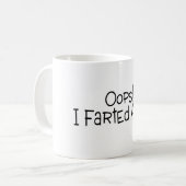 Oeps die ik weer heb gekweekt koffiemok (Voorkant links)