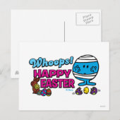 Oeps! Fijne Pasen Feestdagenkaart (Voorkant / Achterkant)