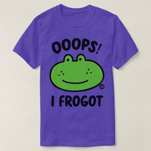 OEPS FROOT T-SHIRT (Design voorkant)