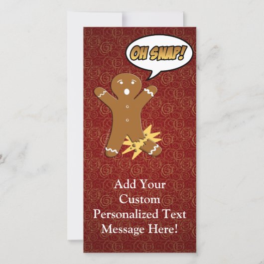 Oeps! Grappige Gembermannetje (Voorkant)