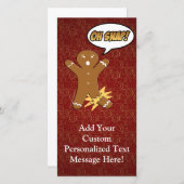 Oeps! Grappige Gembermannetje (Voorkant / Achterkant)