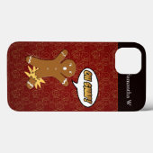 Oeps! Grappige Gembermannetje Case-Mate iPhone Case (Achterkant (horizontaal))
