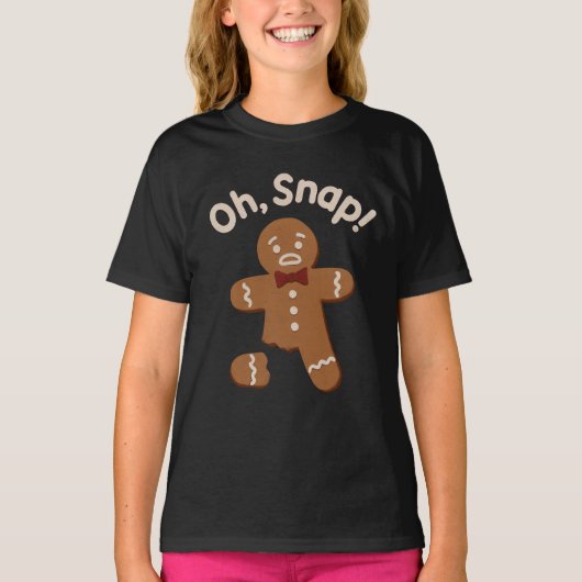 Oeps! Grappige kerst T-shirt (Voorkant)