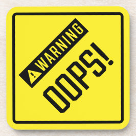 Oeps! Hard Plastic onderzetter