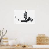 Oeps! Heb ik weer champagne gekocht in plaats van  Poster (Keuken)