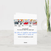 OEPS, HET SPIJT ME Kaart (Achterkant)