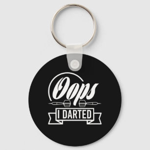 Oeps I Darted Sleutelhanger