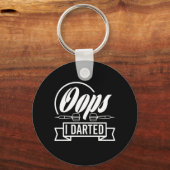 Oeps I Darted Sleutelhanger (Voorkant)