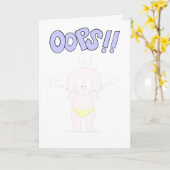 Oeps, ik ben je verjaardag vergeten kaart (Gele Bloem)