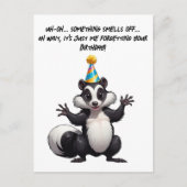 Oeps! Ik ben je verjaardag vergeten—wat een stinke Briefkaart (Voorkant)