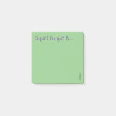 Oeps, ik ben vergeten.. post-it® notes (Voorkant)