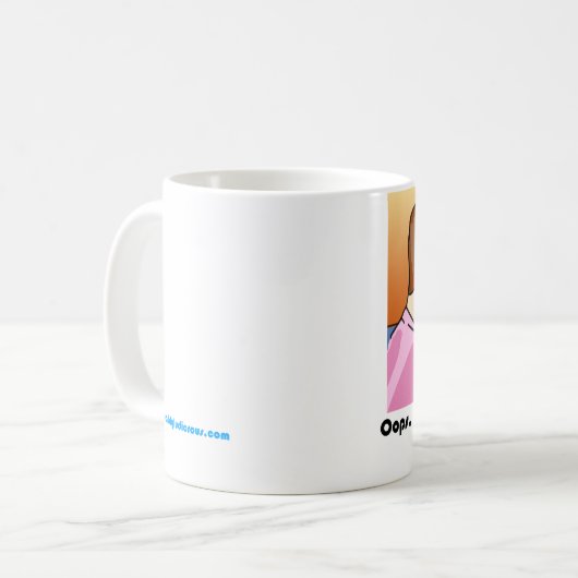 Oeps, ik heb een Engelse graad Koffiemok (Voorkant links)