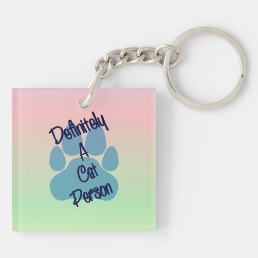 Oeps! Ik heb nog een kat aangenomen. Sleutelhang Sleutelhanger (Achterkant)