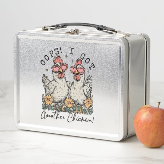 Oeps! Ik heb nog een kip - grappige kippenliefhebb (In situ)