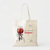Oeps, ik heb te veel sangria gedronken tote bag (Voorkant)