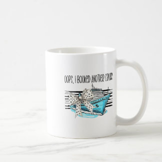 Oeps, ik heb weer een cruise geboekt  koffiemok