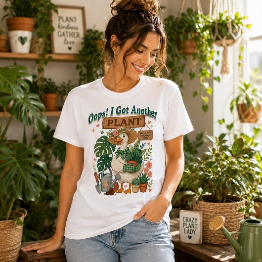Oeps, ik heb weer een plant Tri-Blend shirt