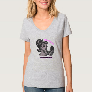 Oeps, ik kocht weer een lippenstift | Vrouwelijk o T-shirt