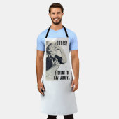 Oeps! Ik vergat een baby All-Over Pr. Schort (Gedragen)