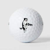 Oeps, kat golfballen (Voorkant)