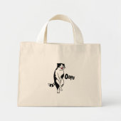 Oeps, kat mini tote bag (Voorkant)