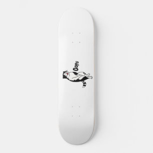 Oeps, kat persoonlijk skateboard