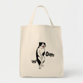 Oeps, kat tote bag (Voorkant)