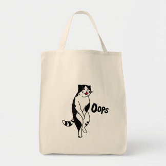 Oeps, kat tote bag