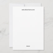 Oeps kerstkaart  (Achterkant)