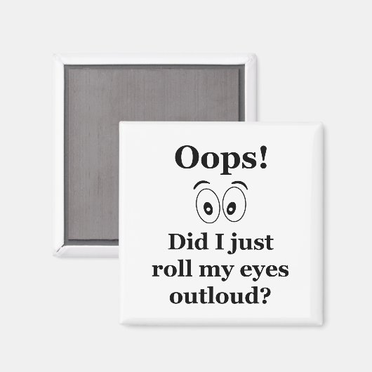 Oeps! Magneet (Voorkant / Achterkant)