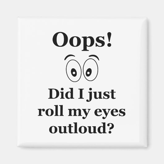 Oeps! Magneet (Voorkant)