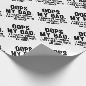 Oeps Mijn Slecht Cadeaupapier (Hoek)
