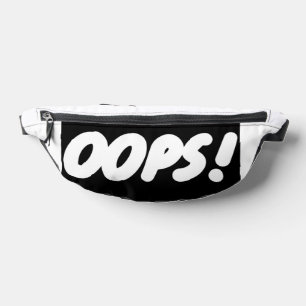 Oeps! Motivatie fout Heuptasje