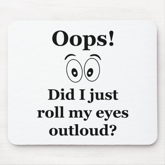 Oeps! Muismat (Voorkant)