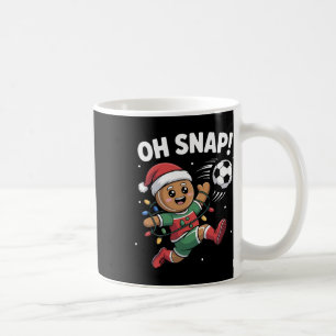 Oeps Peperkoek Man Kerst Voetbal Kinderen Jongen Koffiemok