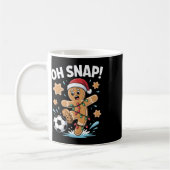 Oeps Peperkoek Man Kerst Voetbal Pyjama A Koffiemok (Links)