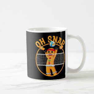 Oeps Peperkoek Man Kerst Volleybal Koffiemok