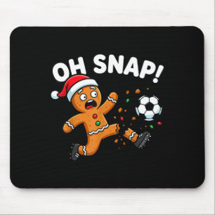 Oeps Peperkoek Voetbal Schop Grappig Muismat