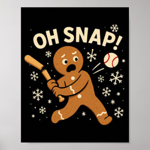 Oeps Peperkoekman Kerst Verkoop _1 Poster