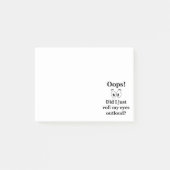 Oeps! Post-it® Notes (Voorkant)