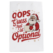 Oeps Raad dat die lijst facultatief is Grappige Ke Medium Cadeauzakje (Voorkant)
