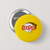 Oeps! Ronde Button 5,7 Cm (Voorkant /achterkant)