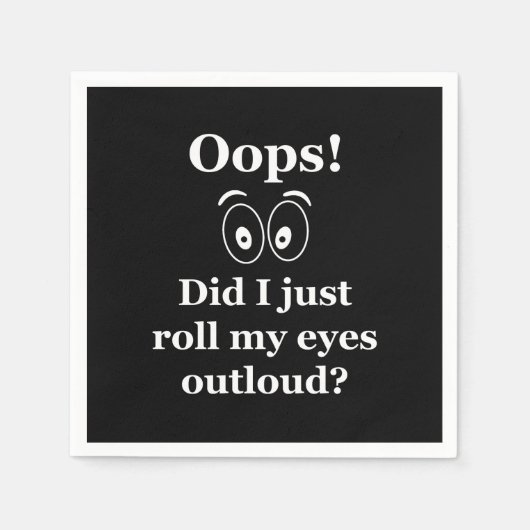 Oeps! Servetten (Voorkant)
