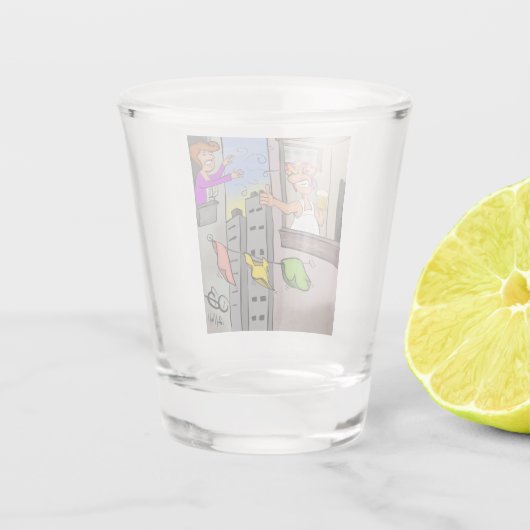 Oeps Shot Glas (Achterkant)